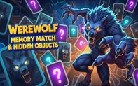Werewolf Memory Match & Hidden Objects