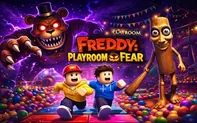 Freddy at Playroom of Fear