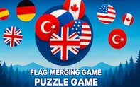 Flag Merging Game - Puzzle Game