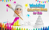Wedding Coloring Book for Kids