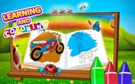 Learning and Coloring For Kids