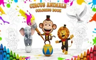 Circus Animals Coloring Book