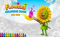 Flowers Coloring Book for Kids