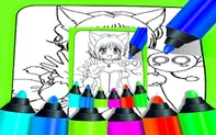 Anime Coloring Pages For Kids