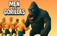 Men Vs Gorilla
