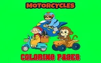 Motorcycle Coloring Pages