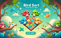 Bird Sort Color Puzzle Game