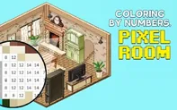 Coloring by Numbers. Pixel Room