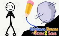 Stickman Rescue Draw 2 Save