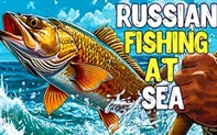 Russian Fishing at Sea