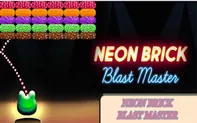 Neon Brick Blast Master