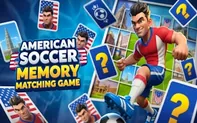 American Soccer Memory Matching Game