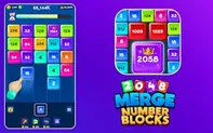 2048 Merge Number Blocks