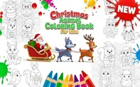 Christmas Animal Coloring Book for Kids