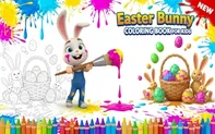Easter Bunny Coloring Book for Kids