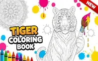 Tiger Coloring Book