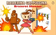 Ballerina Cappuccina Brainrot Shooter