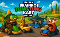 Italian Brainrot Tung Tung Kart Online
