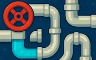 Pipes Flood Puzzle